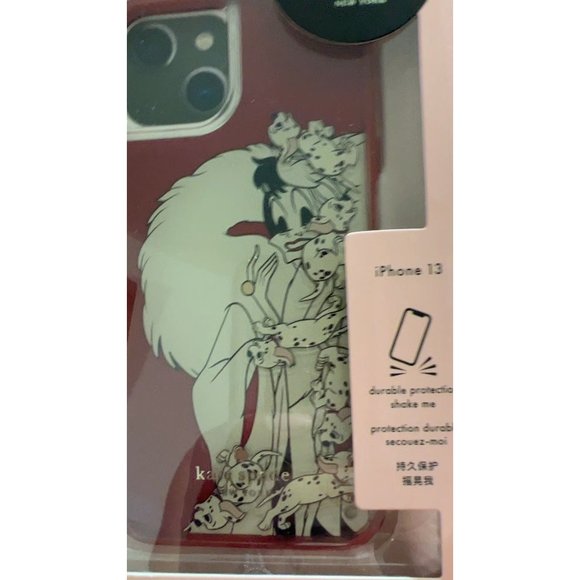 Kate Spade Disney X 101 Dalmations iPhone 13 Liquid Case - Picture 6 of 6